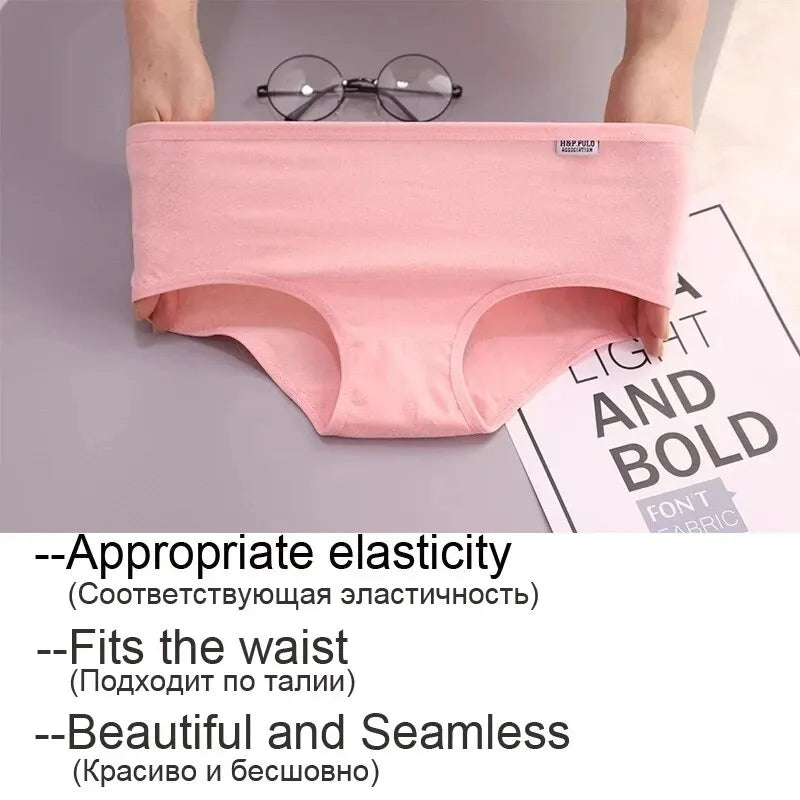 Cotton Briefs – Breathable Plus Size Underwear for Women Daily Comfort