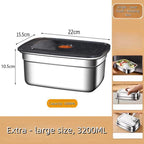 Stainless Steel Bento Box – Leak-Proof Food Container for Camping and Lunch