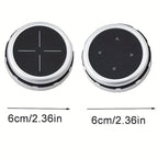 IDrive Multimedia Button Decals – Adhesive Interior Trim for BMW Models