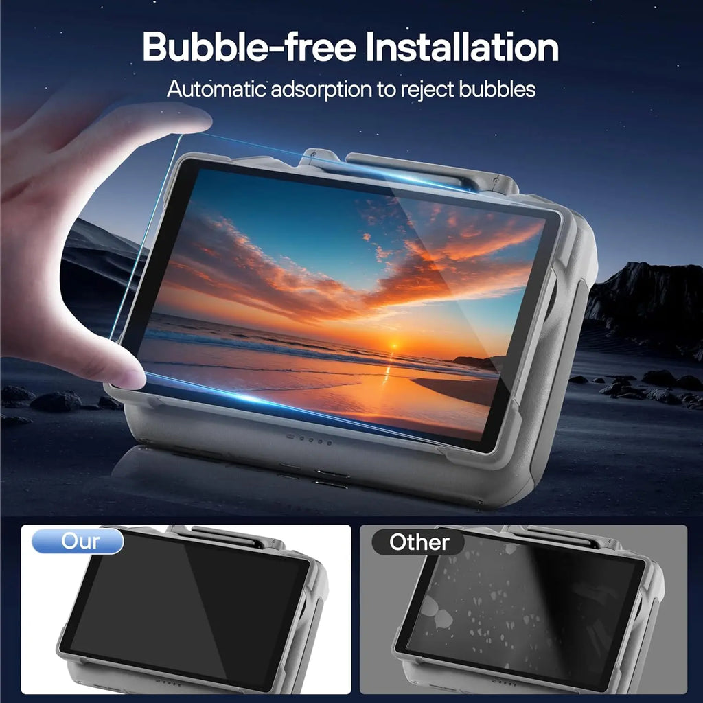 Tempered Glass Screen Protector – Anti-scratch Shield for DJI RC Remote