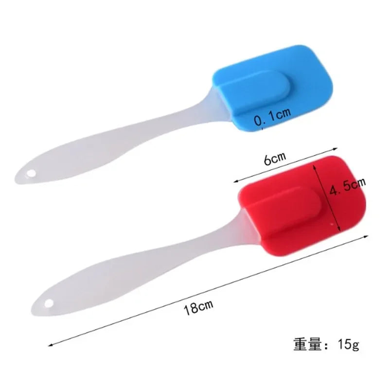 Silicone Cake Scraper – Heat Resistant Spatula for Baking and Kitchen Prep