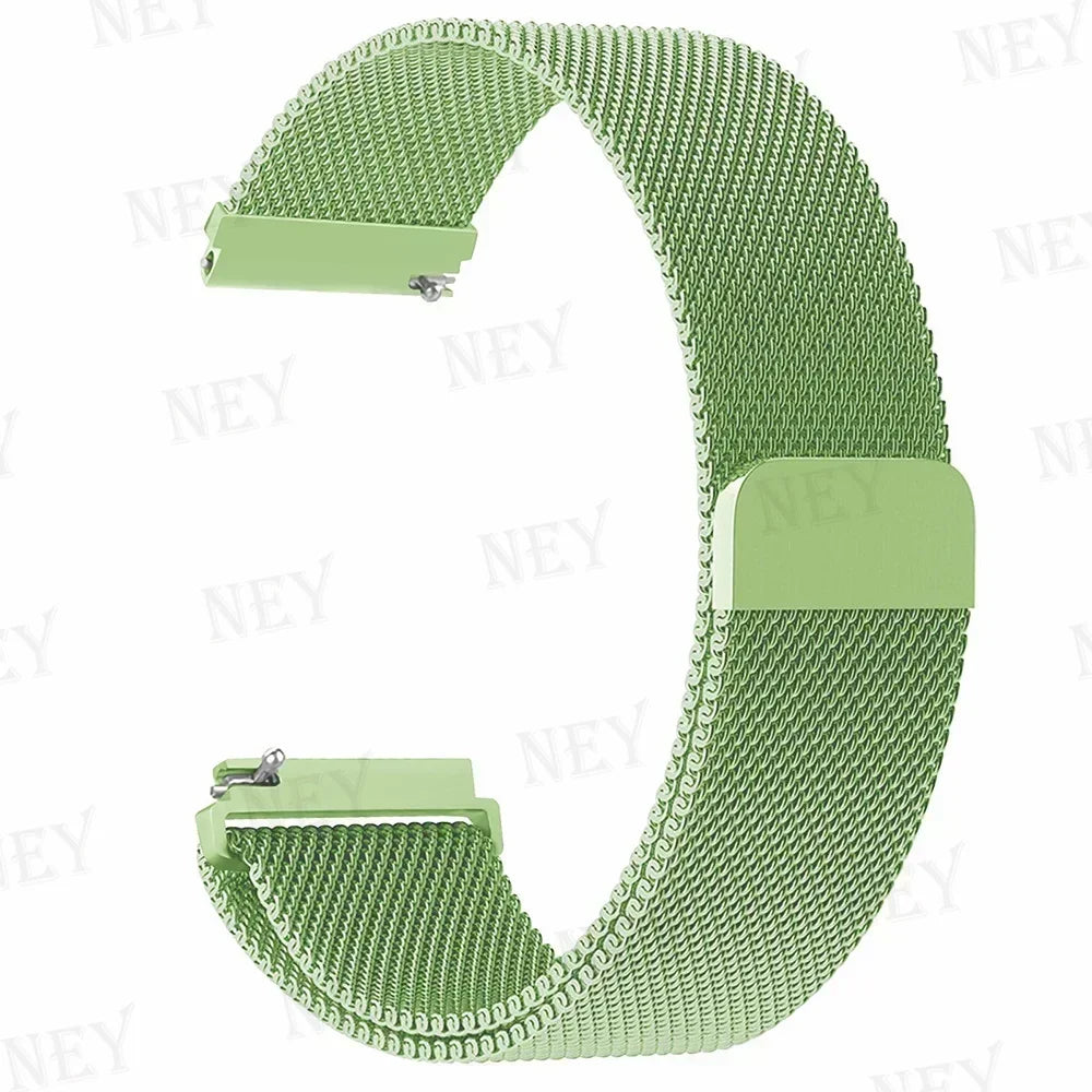 Milanese Stainless Steel Watch Band – Magnetic Mesh Loop for Xiaomi Redmi