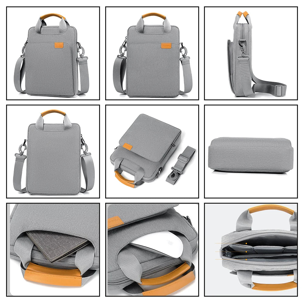 Tablet Crossbody Handbag – Protective Storage Case for 9.7-13 Inch Tablets