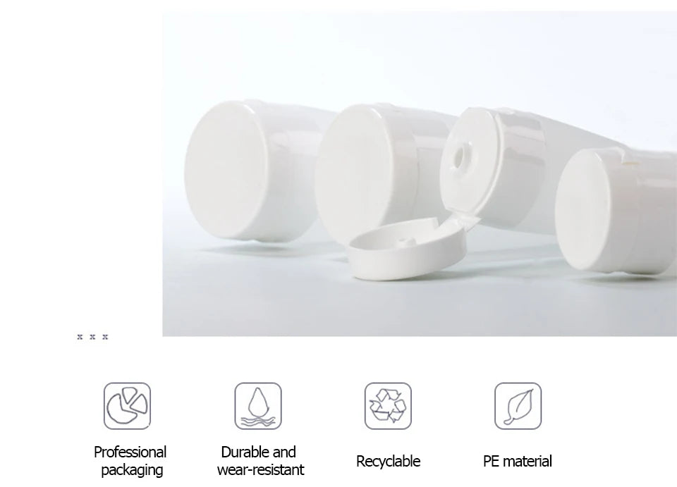 Refillable Squeeze Bottle Kit – Portable Travel Containers for Toiletries