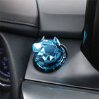 Metal Bully Dog Ignition Cover – Decorative Engine Start Button Trim for Cars