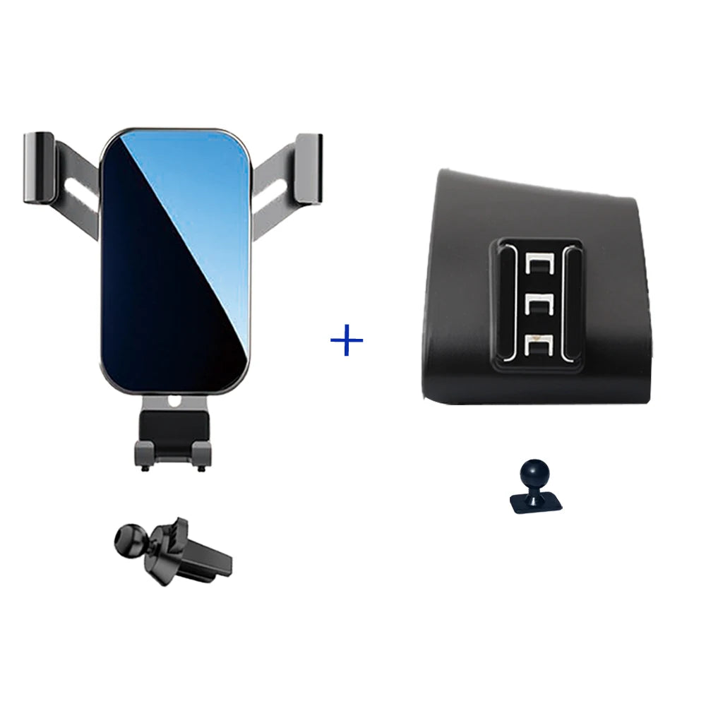 Wireless Charging Phone Mount – Dashboard Holder for Porsche Taycan