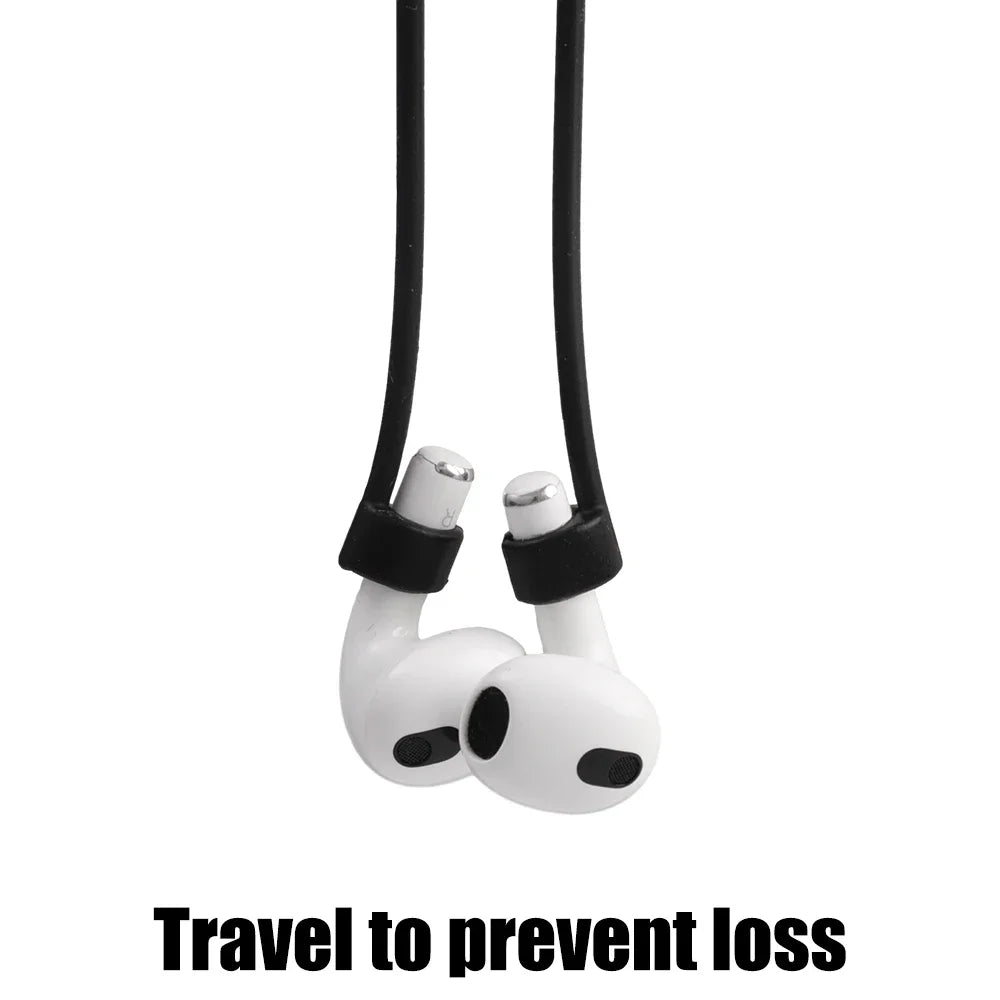 Silicone Anti-Lost AirPods Pro Strap – Secure Neck Cord for Sports