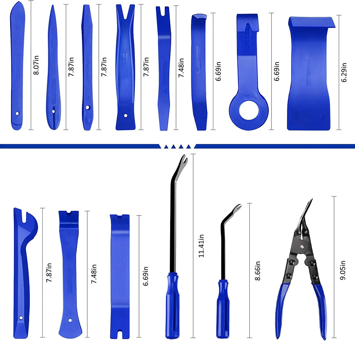 Plastic Trim Removal Tool Kit – Interior Panel Clips Puller for Car Repair