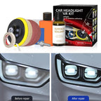 Car Headlight Restoration Kit – Chemical Polish for Auto Headlamp Repair