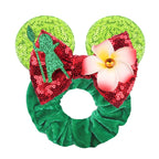 Velvet Sequin Mouse Ear Scrunchies – Elastic Hair Accessories for Kids Party
