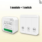 RF Curtain Switch Module – Wireless Remote Control for Motorized Roller Blinds
