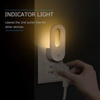 Twilight Sensor Night Light – Warm White Energy Saving Lamp for Kids Bedroom