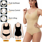 Tummy Control Shapewear Bodysuit – Slimming Waist Trainer for Women Fajas