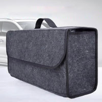 Large Felt Trunk Organizer – Anti-Slip Storage Bag for Car Cargo Management