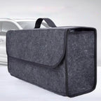 Large Felt Trunk Organizer – Anti-Slip Storage Bag for Car Cargo Management