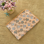 Flannel Pet Blanket – Paw Print Design for Cats and Dogs