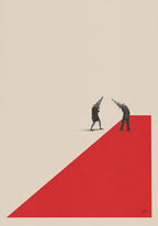 Minimalist Movie Poster Canvas Art – Abstract Modern Wall Decor for Home