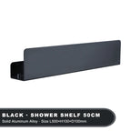 Aluminum Bathroom Shelf – Wall Mounted Storage Rack for Shower and Kitchen