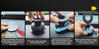 Magnetic Car Phone Holder – 360° Rotatable Suction Mount for Navigation