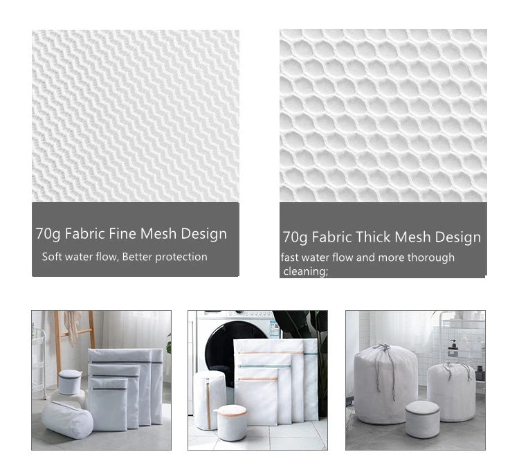 Large Mesh Laundry Bag – Durable Protective Net for Washing Machine Clothes