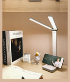 Dimmable LED Desk Lamp – Rechargeable Eye Protection for Bedroom Study