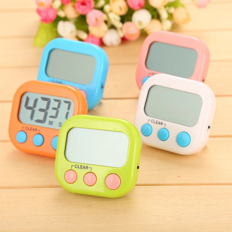 Digital Kitchen Timer – Magnetic Countdown Clock for Cooking and Classroom