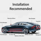 Nano Carbon Fiber Car Trim – Adhesive Vinyl Protector for Vehicle DIY Wrap