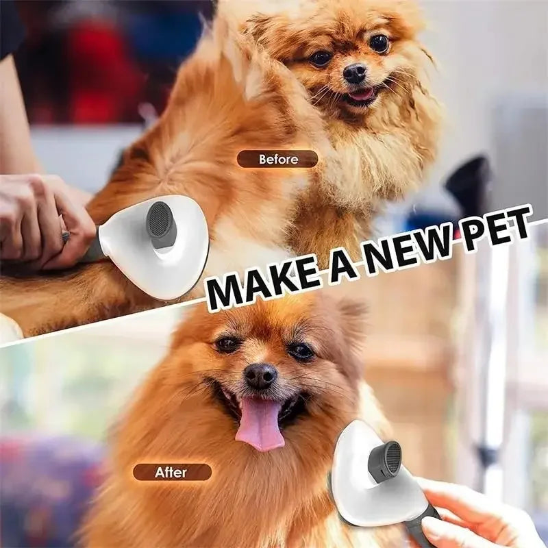 Self Cleaning Pet Brush – Grooming Tool for Dogs and Cats