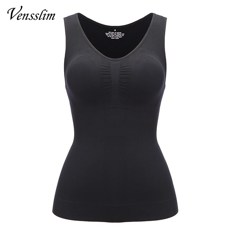 Plus Size Slimming Tank Top – Shaping Corset Camisole for Body Sculpting