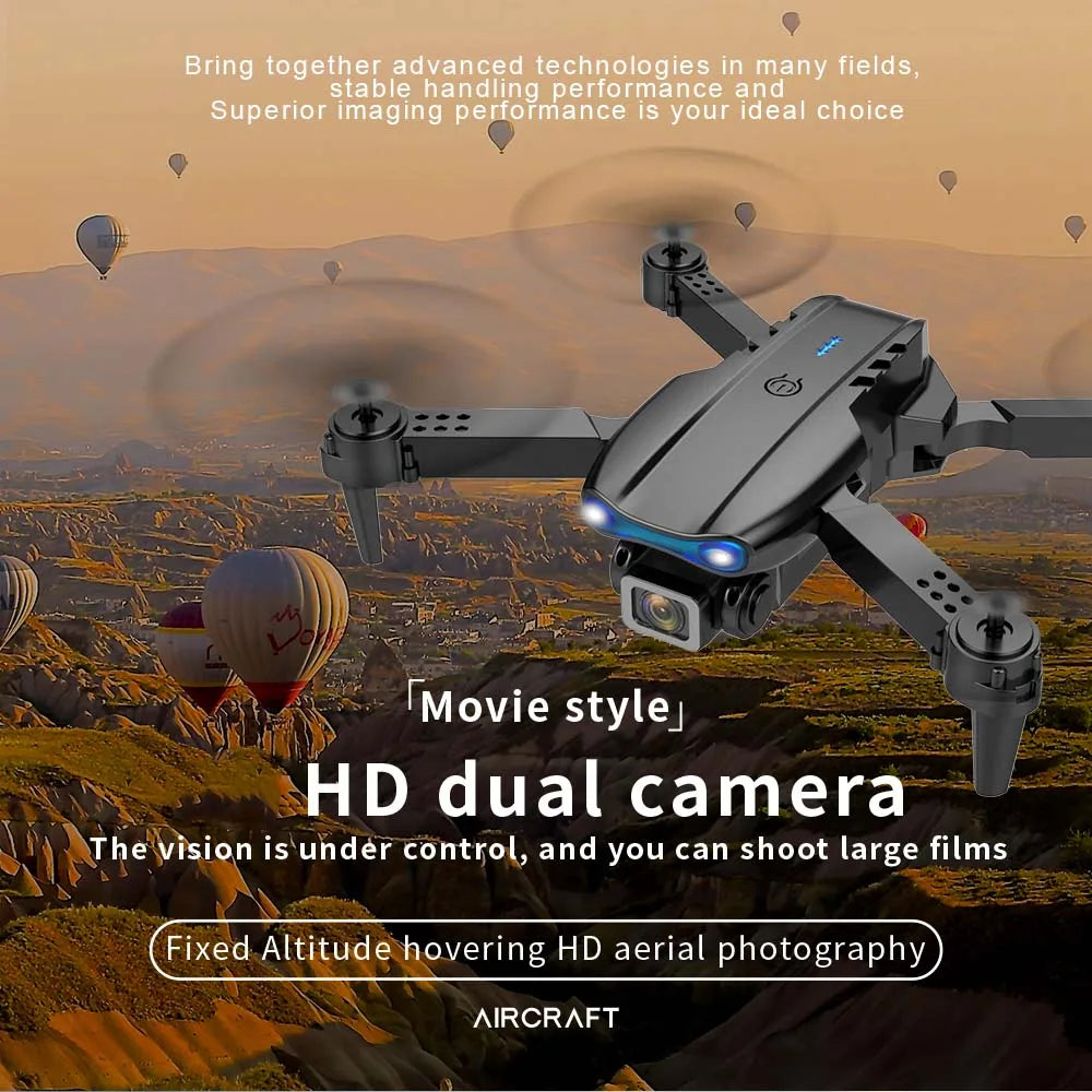 Dual Camera Drone – Obstacle Avoidance Quadcopter for Beginners and Kids