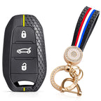 Silicone Car Key Fob Cover – Protective Remote Case for Peugeot and Citroen
