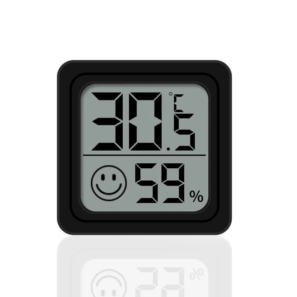 Digital LCD Thermometer Hygrometer – Indoor Temperature Humidity Gauge for Home