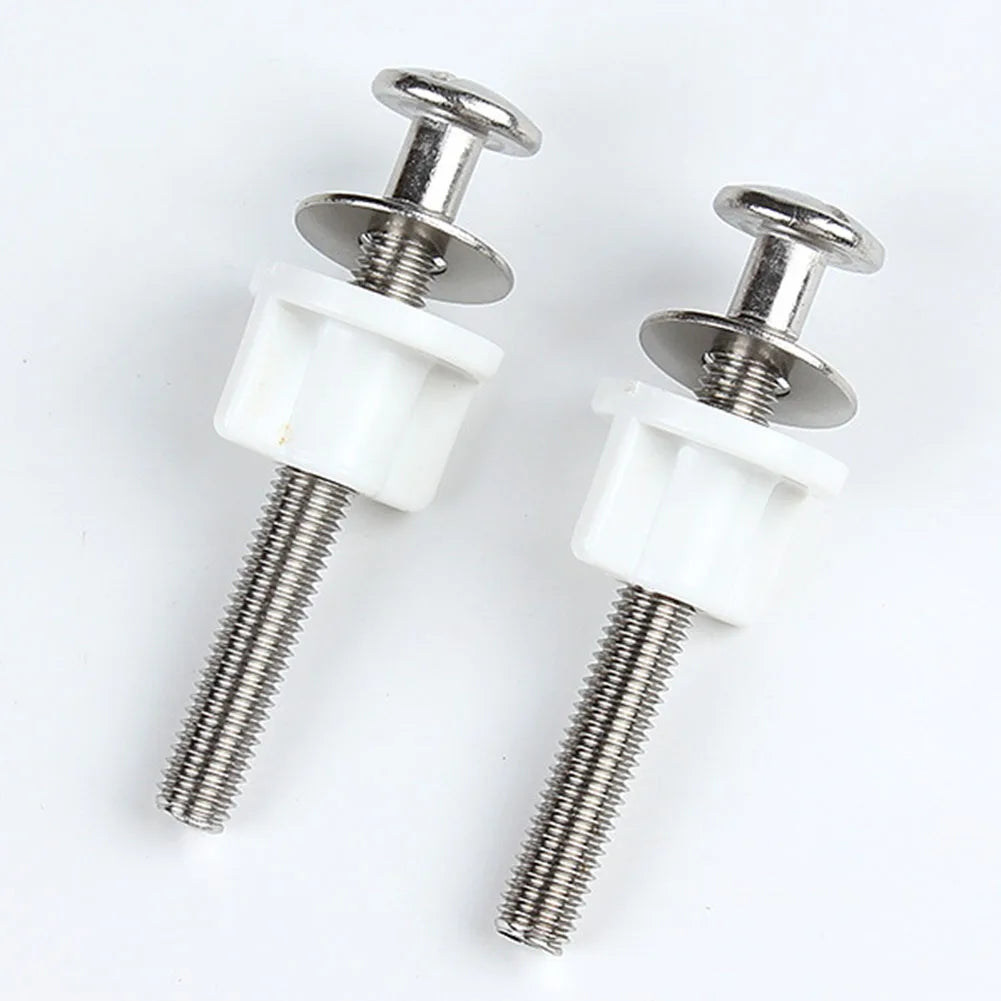 Toilet Seat Fixing Kit – Universal Replacement Screws for Bathroom Repairs