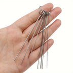 Stainless Steel Cleaning Brushes – Multi-Size Needle Set for Shower Heads