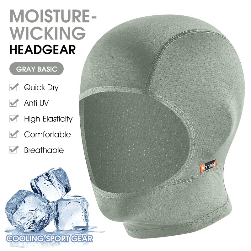 Summer Cooling Balaclava – UV Protection Face Mask for Cycling and Sports