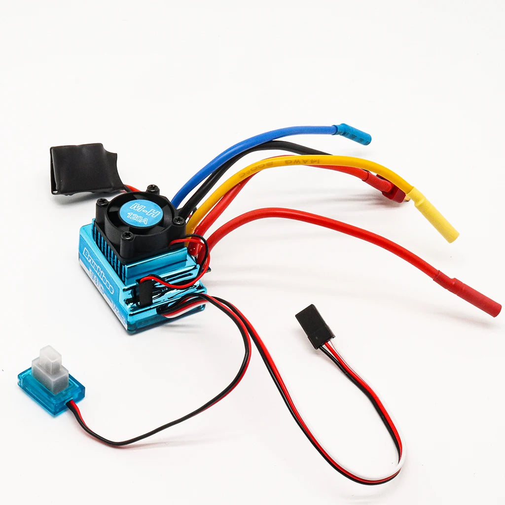 Brushless RC Motor and ESC Set – High Performance for 1/10 Racing Cars