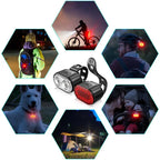 Rechargeable Bike Light Set – Waterproof LED Headlight for MTB Cycling