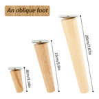 Solid Wooden Furniture Legs – Replacement Feet for Tables and Chairs