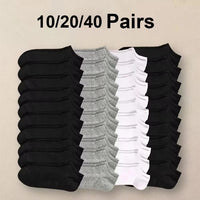 Men's Breathable Ankle Socks – Moisture Wicking Business for Daily Sport