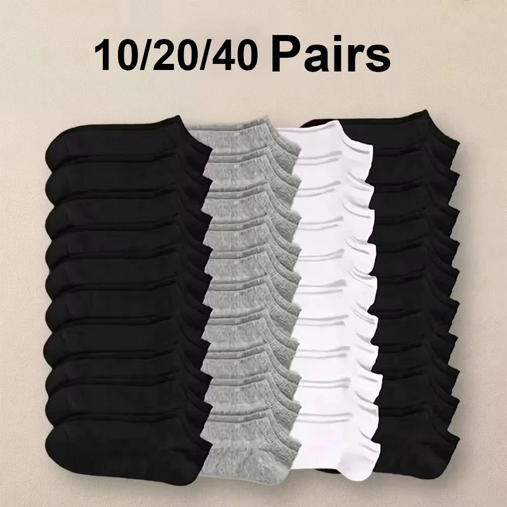 Men's Breathable Ankle Socks – Moisture Wicking Business for Daily Sport