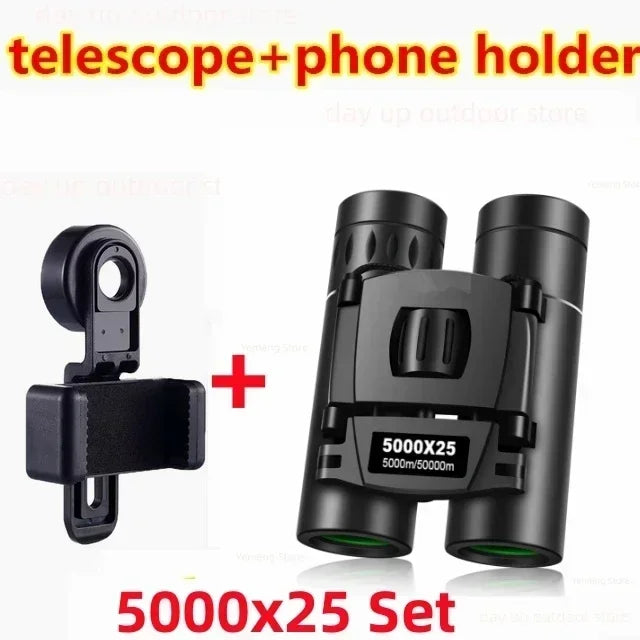 HD Compact Binoculars – Powerful Long Range Optics for Outdoor Hunting Travel