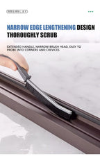 Hard Bristle Crevice Brush – Precision Scrubber for Kitchen and Tile Seams