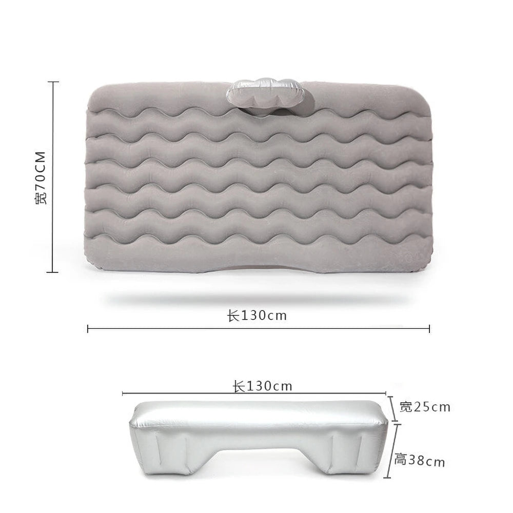 Inflatable Car Mattress – Universal Back Seat Bed for Outdoor Camping