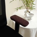 Jacquard Office Chair Armrest Covers – Stretch Fabric Protectors for Home