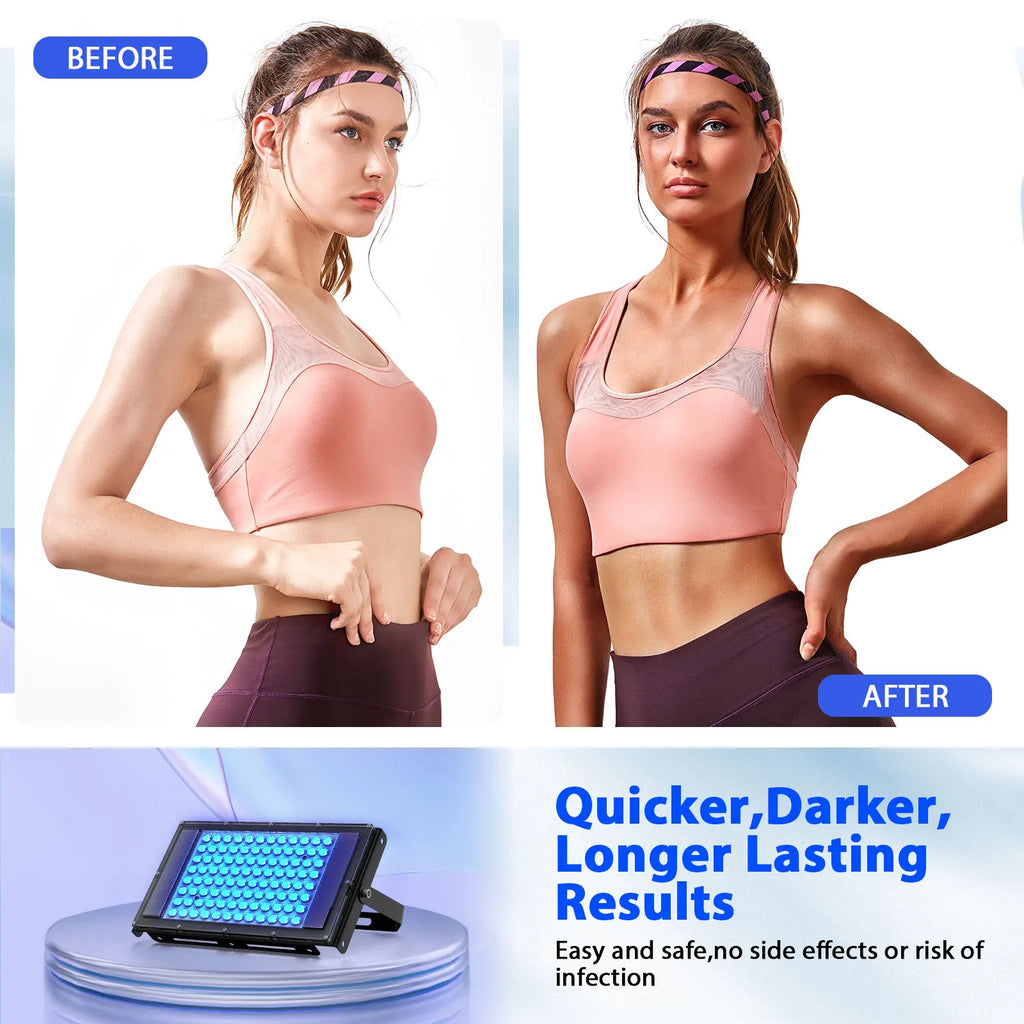 Ultraviolet Tanning Lamp – 50W Blue Light Solarium for Skin Care