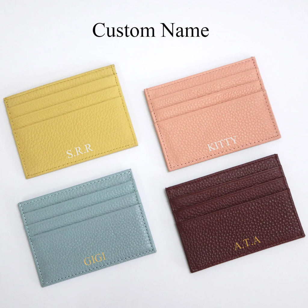 Custom Name Passport Cover Set – Personalized Leather Luggage Tag for Travel