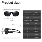 Polarized Designer Sunglasses – HD UV400 Eyewear for Driving and Fishing
