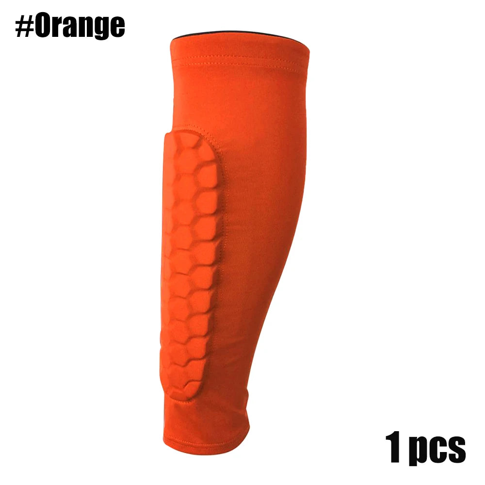 Honeycomb Soccer Shin Guards – Compression Calf Sleeves for Kids and Adults