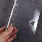 Transparent Loose Leaf Ring Binder – A4-A7 Planner for School and Office