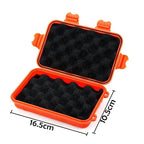 Waterproof Plastic Survival Case – Sealed Storage for Camping and Travel